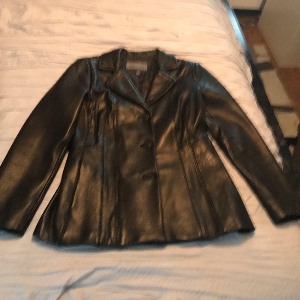Leather jacket
